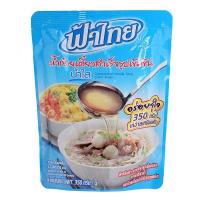 ราคา ฟ้าไทยน้ำก๋วยเตี๊ยวสำเร็จรูปเข้มข้นรสน้ำใส 350กรัม (26306503891)