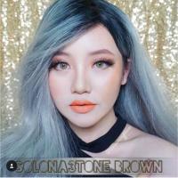 ราคา solona3tone Brown TATOTO Contact Lenses บิ๊กอาย #42 (7312829656)