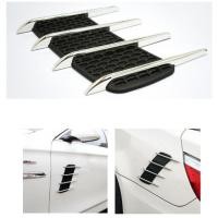 ราคา เหงือกฉลามโครเมี่ยม scoop สกู๊ป จมูกรถ ครีบข้างติดรถยนต์ เพิ่มความหรูหราให้ฝากระโปรงรถ ติดด้านข้างรถเพื่อความสวยงาม (1159761251)