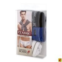 Rosso รอซโซ่ กางเกงชั้นในชายโชว์ยาง รุ่น BJ-0236A