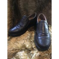 ราคา รองเท้าหนังแท้สีดำ No.37 + แบรนด์❤️ LANDROVER ❤️มือ2 (4983300731)