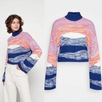 ราคา Vero Moda เสื้อไหมพรมคอตั้ง ปลายแขนบาน (22410776528)