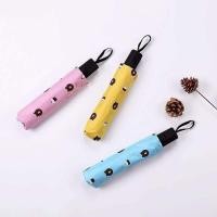 ราคา ร่มพับได้ลายหมี BROWN น่ารักสําหรับผู้หญิง tuancuashop (25793181335)