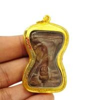 ราคา พระมเหศวร เนื้อชินเก่ากรุวัดพระศรี งานเลี่ยมกรอบทองไมครอนเกรด A เป็นพระกรุไม่ทราบอายุเก่าน่าเก็บสะสมบูชา (24369391862)