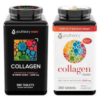 ราคา Youtheory Collagen Plus Biotin 290/390 tablets เม็ด คอลลาเจน. (20780930564)