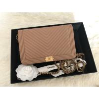 ราคา like new Chanel boy woc caviar chevron (9809970706)