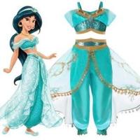 ราคา Anta Shop ชุดเจ้าหญิงจัสมิน เจ้าหญิงในตะเกียง เจ้าหญิงอลาดิน งานน่ารักสมจริง สีจริงตรงปก สีเขียวฟ้าทะเล (24015432177)