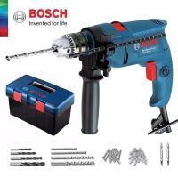 ราคา BOSCH ชุด สว่าน สว่านกระแทก 13 มม.(550วัตต์) รุ่น GSB 550 BOX SET พร้อมชุดอุปกรณ์+กล่องเครื่องมือ 0.601.1A1.5K1 (13518246042)