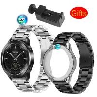 ราคา for xiaomi watch S3 สาย strap สายโลหะสแตนเลส xiaomi watch S3 เคส เกราะป้องกัน (24350142423)