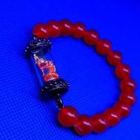 ราคา กำไลหินมงคลพร้อมตะกรุดพญานาคราช(ลงยาแดง)(คุณลูกค้าสามารถเลือกเปลี่ยนหินได้ครับ) (29427756327)