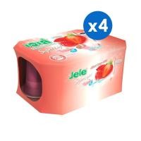ราคา [4ชิ้น]Jele เจเล่ซุปเปอร์ไลท์ ขนาด 125กรัม แพ็ค 6 รสมิกซ์เบอรี่ (20219800375)