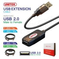 ราคา Unitek รุ่น Y-262 USB2.0 Male to Female extension Cable สายเพิ่มความยาว (24852564331)