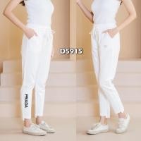 ราคา กางเกงดอลลี่สีขาวปักแถบขา (7168908035)