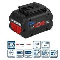 ราคา BOSCH แบตเตอรี่ 18V / 8.0Ah ProCore รุ่น 1600A028TV ลิเธียมไอออน ของแท้100% (24073091691)