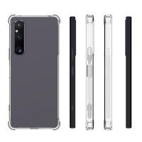 ราคา ปลอกสําหรับ Sony Xperia 1 5 10 II III IV V VI โปร่งใส Anti-fall ฝาครอบ Sony XZ2 XZ3 XA1 XA2 Ultra (27471415555)