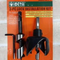 ราคา META ชุดโฮลซอว์ สว่านเจาะประตู/ลูกบิด รุ่นงานหนัก (2743285559)