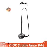 ราคา ดิออร์Dior NANO Men/Saddle Bag ผู้ชาย/กระเป๋าข้าง/กระเป๋าสะพายข้าง/กระเป๋าสะพายข้าง/Mini 1 (27471658260)