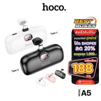 ราคา HOCO รุ่น A5i A5C แบตสำรอง 5000mAh ไม่ต้องพกสาย 2A Power Bank ชาร์จเร็ว สำหรับ iP/Type-C Bestbosss (29953059430)