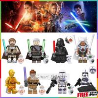 ราคา Star Wars Minifigures Obi-Wan Rahm Kota Darth Vader Ahsoka C-3PO Mace Windu ของเล่นของขวัญมินิตัวเลข TV6101 (16790189604)