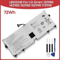 ราคา Original Replacement Battery 72Wh LBS1224E For LG Gram 13Z980 14Z980 15Z980 15Z990 17Z990 72Wh Laptop Batteries (20644435853)