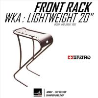 ราคา ตะแกรงหน้าจักรยานวงล้อ20นิ้ว WORKER ANT : BRUNO 20 FRONT RACK CARRIER FOR 20" (22662254498)