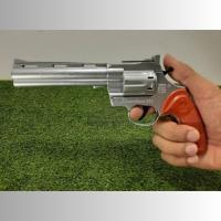 ราคา แก๊ปพลาสติก (มีสีเงินและทอง จัดส่งคละสี) โม่คลาสิค ของเล่นเด็ก ปืมปลอม (26979060390)