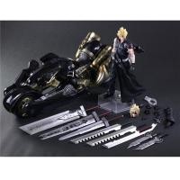ราคา Play Arts Kai Final Fantasy VII Cloud Strife และ Fenrir รถจักรยานยนต์ Super Action Figure ของเล่น (27730785434)