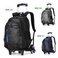 ราคา #บางรุ่นพร้อมส่ง กระเป๋าเป้ลากได้ รุ่นล้อลาก 3 ล้อ #เรียบเก๋ (1711650502)