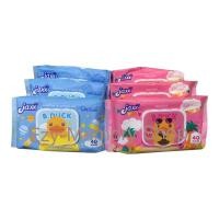 ราคา [ 3 ห่อ ] ทิชชู่เปียก JAXX B.DUCK BABY WIPES ผ้าเช็ดทำความสะอาดผิว จำนวน 40 แผ่นต่อห่อ (20203611807)