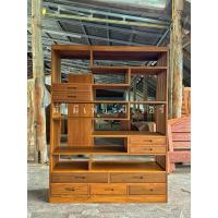 ราคา ตู้โชว์ ตู้เก็บของ ไม้สัก สูง2เมตร (ส่งฟรียกเว้นภาคใต้) (28402957290)