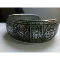 ราคา กำไลสีเงินรมดำสลักลายฮวงจุ้ยจีนโบราณ (734623507)
