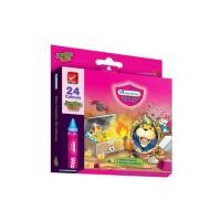 ราคา Master Art มาสเตอร์อาร์ต สีเทียน ขนาดจัมโบ้ 24 สี (7526772810)