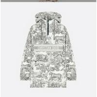 ราคา ชุดเซ็ท CHRISTIAN DIOR TOILE DE JOUY TECNICAL TAFFETA MOTIF HOODED ANORAK JACKET AND PANTS /used once (3286927013)