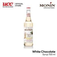 ราคา MONIN White Chocolate Syrup น้ำเชื่อมกลิ่นไวท์ช็อกโกแลต 700ml. (28203331934)
