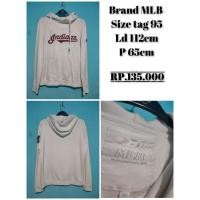 ราคา เสื้อกันหนาวมีฮู้ด Indians MLB (8967218609)