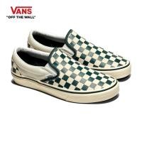 ราคา VANS CLASSIC SLIP-ON - CHECKERBOARD GREEN/TRUE WHITE รองเท้าผ้าใบ หญิง ชาย (29857293574)