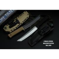ราคา มีดเดินป่าCOLD STEEL RECON TANTO No.309 พร้อมปลอก KYDEX แข็งพร้อมอุปกรณ์เอาตัวรอด (OEM) AAA (5143163190)