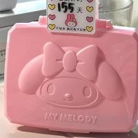 ราคา พร้อมส่ง!กล่องเก็บของมายเมโลดี้ คิตตี้ สีชมพู mymelody so cute sanrio kitty น่ารักมาก (24413164539)
