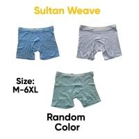 ราคา Sulltan Weave RC seluar dalam Boxer Briefs + Fly -Random Color Trunkswear (26731166985)
