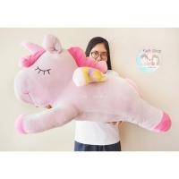 ราคา ตุ๊กตาม้ายูนิคอร์น นุ่มนิ่ม ใยไมโคร Unicorn 90-120cm (4361302014)