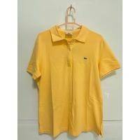 ราคา Lacoste เสื้อโปโล แขนสั้น สีเหลือง ลายขีด มือสอง (ผู้หญิง) (27733119052)