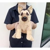 ราคา ตุ๊กตาสุนัขเยอรมันเชพเพิร์ด ขนนุ่ม Wild Republic German Shepherd Dog ขนาด สูง 13 นิ้ว x ยาว 13 นิ้ว (24182414291)