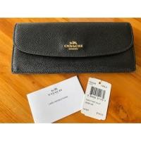 ราคา ขาย กระเป๋าสตางค์ Coach ใบยาว สภาพ 95% ของแท้ พร้อมส่ง (2764225258)