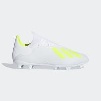 ราคา Adidas รองเท้าฟุตบอล / สตั๊ด X 18.3 FG | Cloud White/Solar Yellow/Cloud White ( BB9368 ) (17681354913)