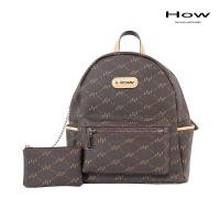 ราคา HOW กระเป๋าเป้ รุ่น HHH0629 - สีน้ำตาลครีม (28324132555)