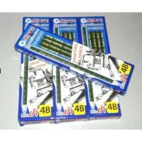 ราคา ดินสอเขียนแบบ กล่อง12แท่ง ตราม้า 2B 3B 4B 5B 6B H-9900 (14054622325)