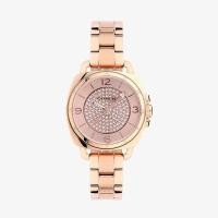 ราคา Coach นาฬิกาข้อมือผู้หญิง Boyfriend Small Rose Gold รุ่น 14502002 (7935866493)