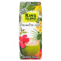 ราคา คิงไอซ์แลนด์ น้ำมะพร้าว กล่องเล็ก 250 มล. fl king island coconut juice (25570610477)