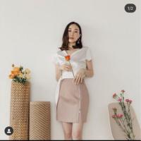 ราคา vetaka wine night สี pink ivory size L (7850864215)