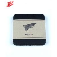 ราคา แผ่นหนังรองแก้ว RED WING SHOES BLACK PIONEER LEATHER COASTERS 1 ชุด (4 แผ่น) (3760085400)